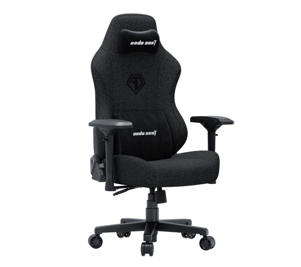 Anda Seat Phantom 3 Pro L Gamingowy do 120kg Tkanina Ciemnoszary - Kup na Raty - RRSO 0%