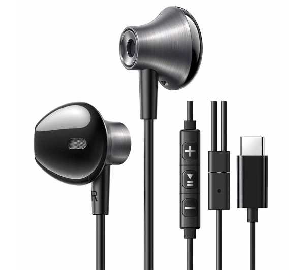 UGREEN EP106 Douszne USB-C Mikrofon Czarny