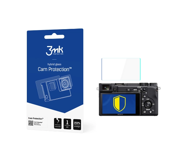 Szkło hybrydowe 3MK Cam Protection do Sony A6400