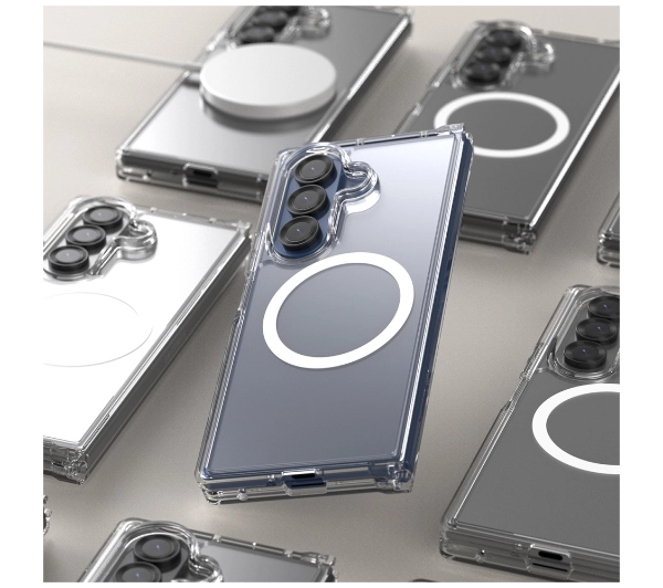 Araree Duple M MagSafe Qi2 do Galaxy Z Fold7 Przezroczysty
