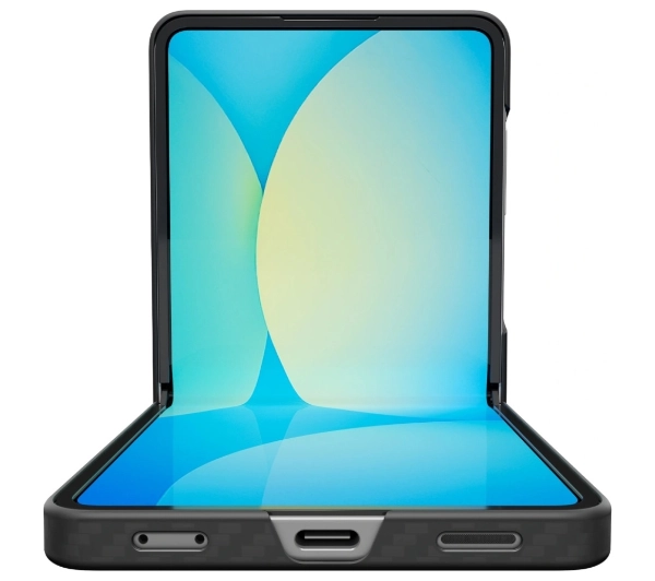 Spigen AirSkin Aramid do Galaxy Z Flip7 Czarny - Kup na Raty - RRSO 0%