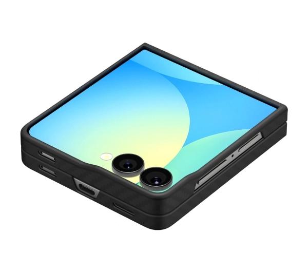 Spigen AirSkin Aramid do Galaxy Z Flip7 Czarny - Kup na Raty - RRSO 0%
