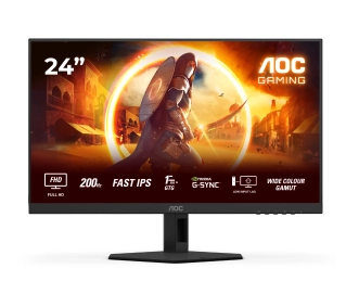 AOC 24G4HRE 23.8" Full HD Fast IPS 200Hz 0,5ms MPRT Gamingowy - Kup na Raty - RRSO 0%