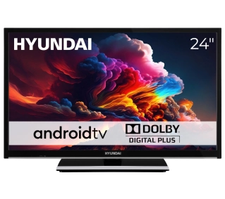 Hyundai HLA24551CAR 24" LED HD Ready Android TV DVB-T2 - Kup na Raty - RRSO 0%