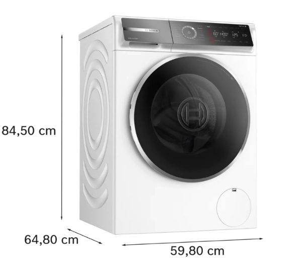 Bosch Serie 8 WGB2540EPL Funkcje AI 10kg 1400obr/min Zdalne sterowanie - Kup na Raty - RRSO 0%