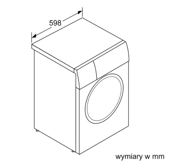 Bosch Serie 8 WGB2540EPL Funkcje AI 10kg 1400obr/min Zdalne sterowanie - Kup na Raty - RRSO 0%