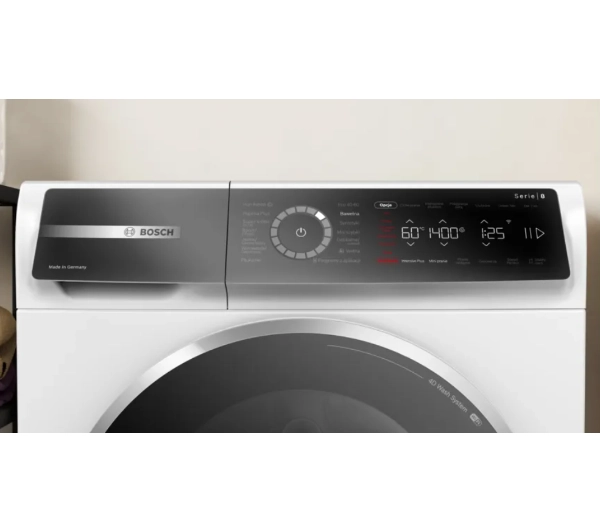 Bosch Serie 8 WGB2540EPL Funkcje AI 10kg 1400obr/min Zdalne sterowanie - Kup na Raty - RRSO 0%