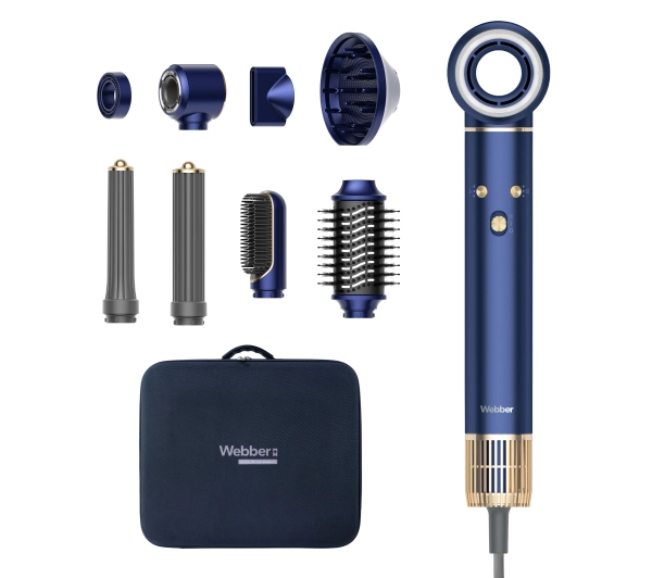 Webber Ultra PRO-styler Airwave HD4 Dyfuzor Zimny nawiew 1300W 3 prędkości 3 temperatury