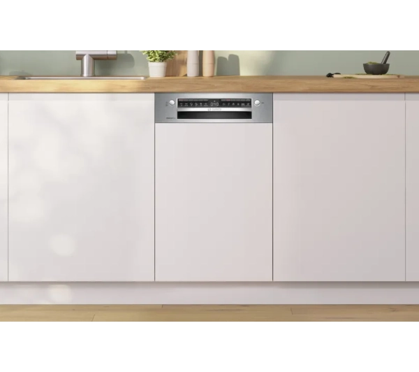 Bosch Serie 4 SPI4EMS17E 44,8cm Funkcje AI Automatyczne otwieranie drzwi Szuflada na sztućce Zdalne sterowanie - Kup na Raty - RRSO 0%