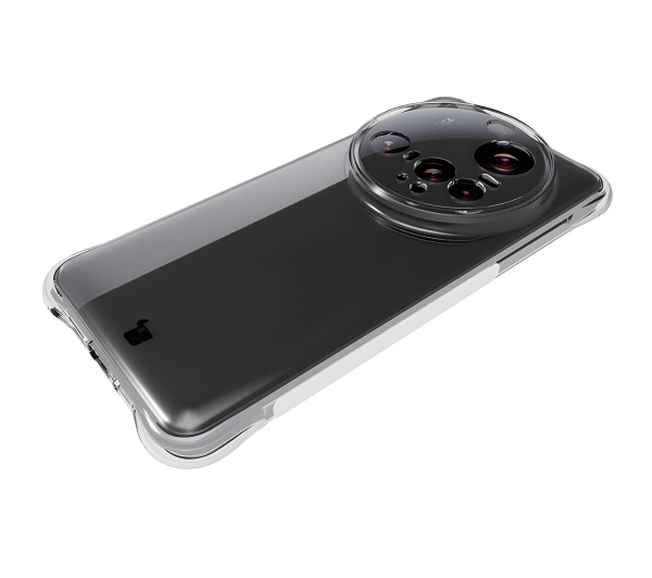 Bizon elastyczne etui Salpa + 2x folia na ekran Clear Pack do Xiaomi 15 Ultra