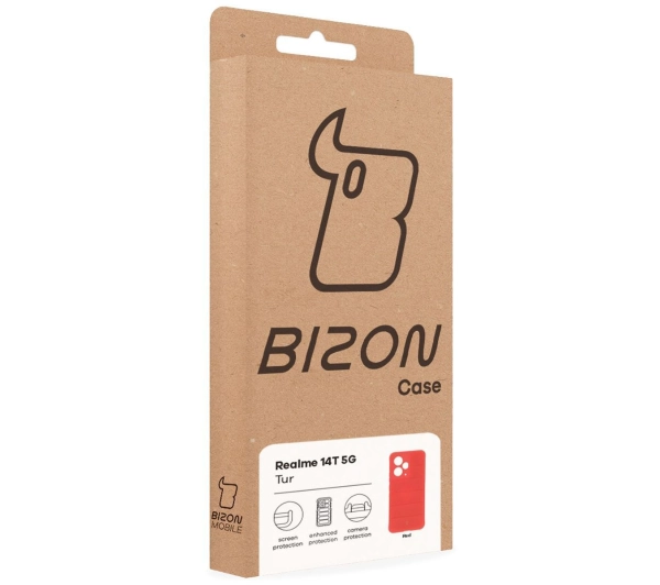 Bizon Tur do Realme 14T 5G Czerwony