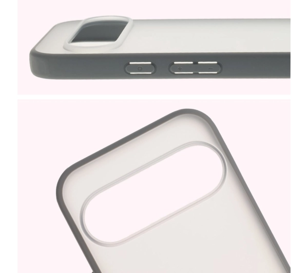 Bizon Angelo do Google Pixel 10 / Google Pixel 10 Pro z szarą ramką