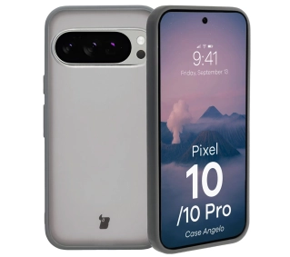 Bizon Angelo do Google Pixel 10 / Google Pixel 10 Pro z szarą ramką