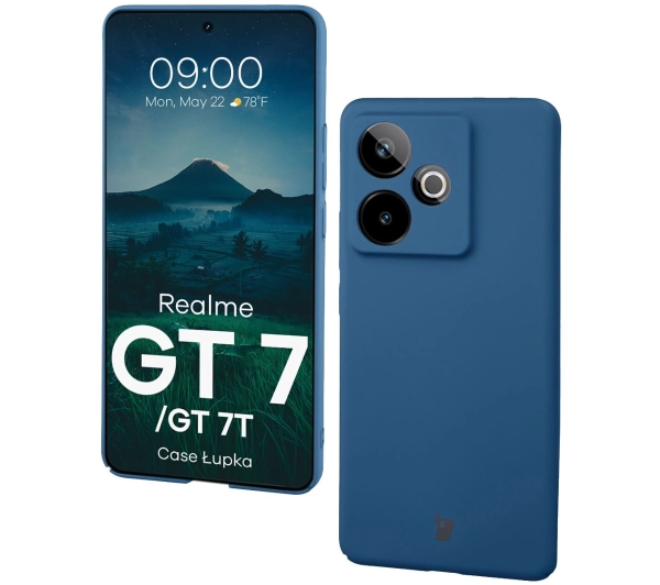 Bizon Łupka do Realme GT 7 / Realme GT 7T Niebieski