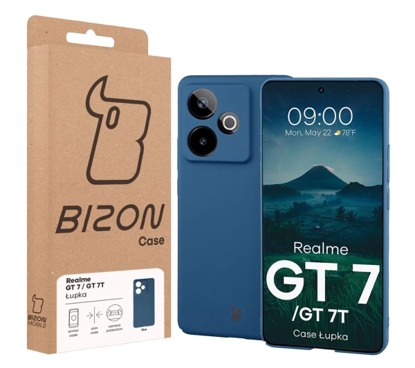 Bizon Łupka do Realme GT 7 / Realme GT 7T Niebieski