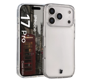Bizon Halo do Apple iPhone 17 Pro Przezroczysty