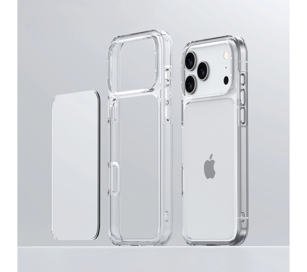 Bizon Halo do Apple iPhone 17 Pro Przezroczysty