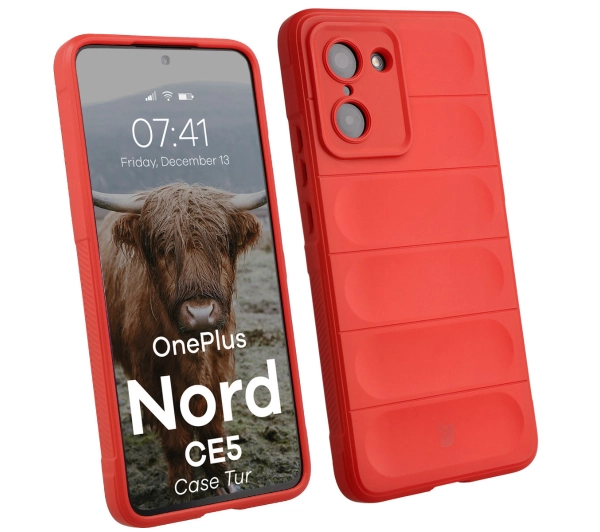 Bizon Tur do OnePlus Nord CE5 5G Czerwony