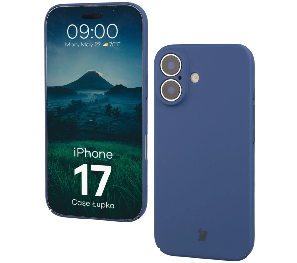 Bizon Łupka do iPhone 17 Niebieski
