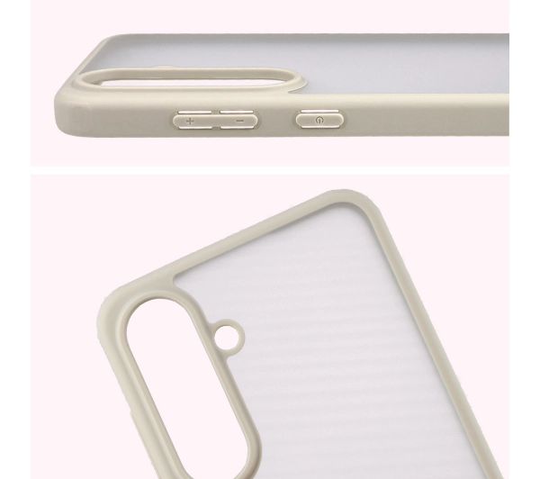Bizon Angelo do Samsung Galaxy S25 FE z szarą ramką