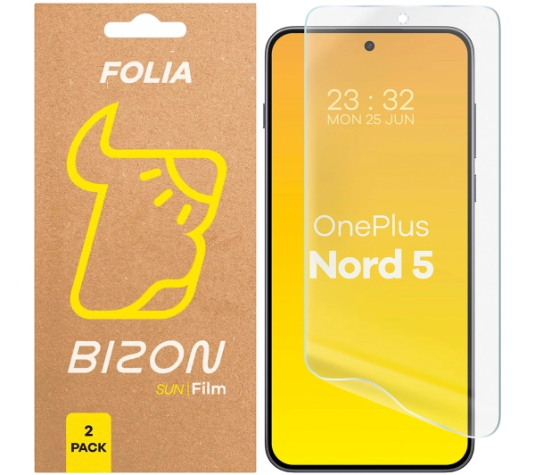 Bizon 2 x matowa Film Sun do OnePlus Nord 5