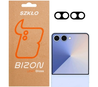 Bizon na aparat Silk Lens do Samsung Galaxy Z Flip7 czarny 2 sztuki