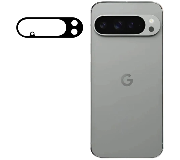 Bizon na aparat Silk Lens do Google Pixel 10 Pro czarny 2 sztuki