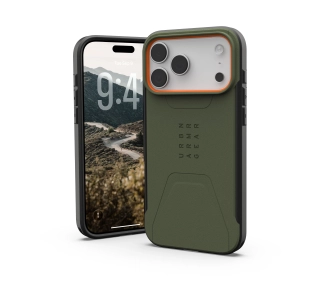 UAG Civilian z MagSafe do iPhone 17 Pro Max Olive Orange