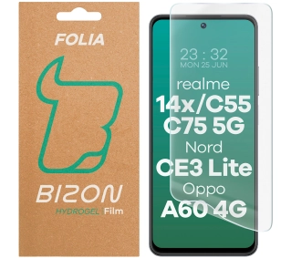 Bizon na ekran Hydrogel Front do Realme 14x 5G/C55/C75 / OnePlus Nord CE 3 Lite/Oppo A60 4G 1 sztuka