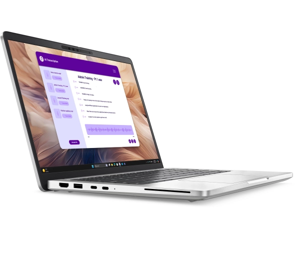 Dell Pro 13 Plus PB13250 13,3" Ultra 7 266V 16GB RAM 512GB Dysk SSD Win11 Pro Srebrny Funkcje AI - Kup na Raty - RRSO 0%