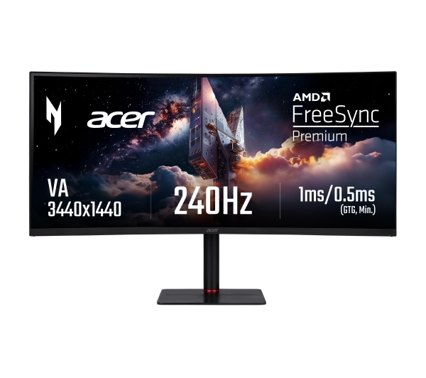 Acer Nitro XV345CURXbmiipphx 34" UWQHD VA 240Hz 1ms VRB Zakrzywiony Gamingowy