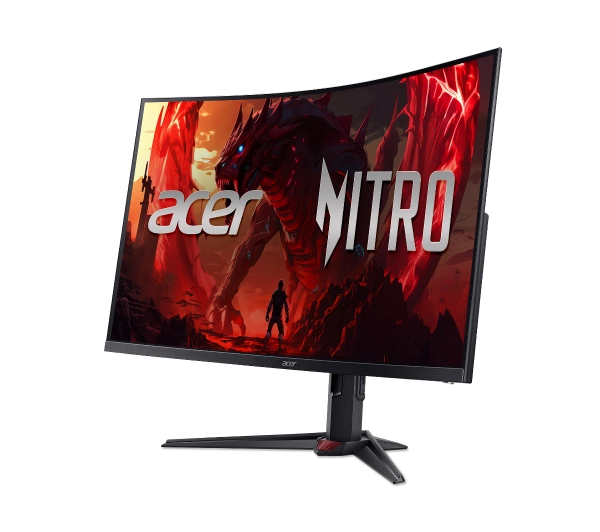 Acer Nitro XZ323QUZ1bmiiprx 32" WQHD VA 280Hz 1ms VRB Zakrzywiony Gamingowy - Kup na Raty - RRSO 0%