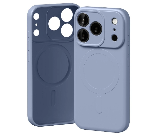 Mercury Semi-Silicone MagSafe do iPhone 17 Pro liliowy fiolet
