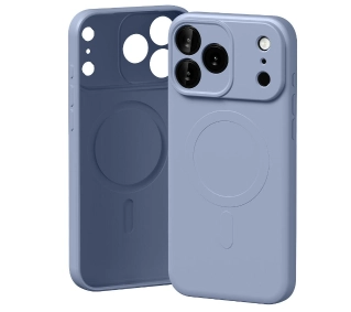 Mercury Semi-Silicone MagSafe do iPhone 17 Pro Max liliowy fiolet