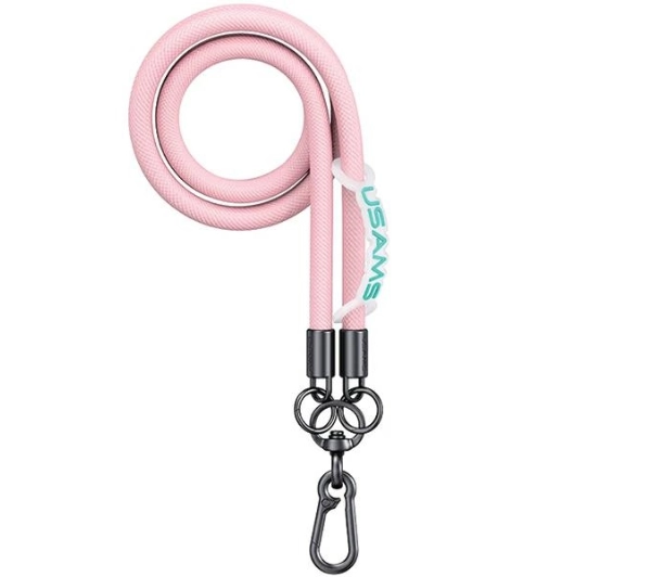 Usams Smycz USAMS US-ZB282 1,2m różowy/pink