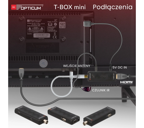 Opticum T-BOX mini HEVC H265
