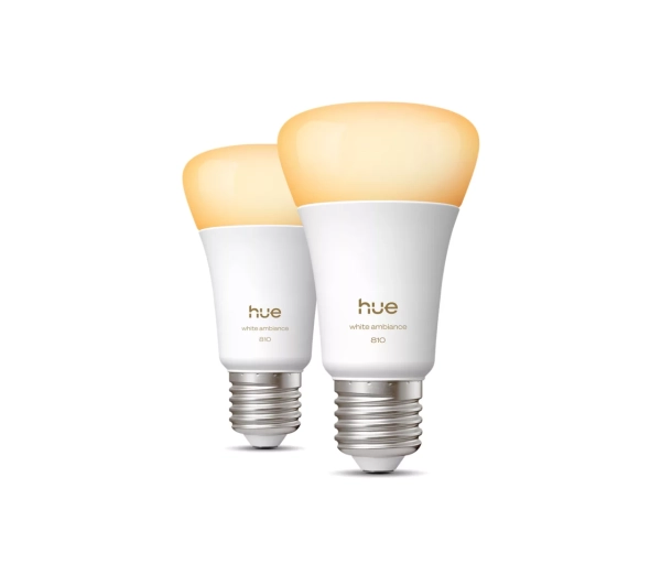 Inteligentne oświetlenie - Philips Hue White Ambiance A60 E27 810 2szt.