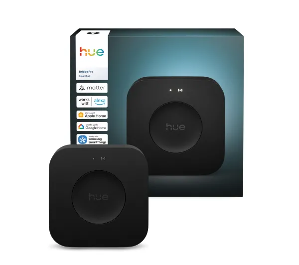 Inteligentne oświetlenie - Philips Hue Bridge Pro Czarny