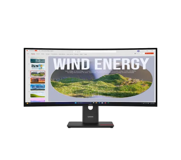 Lenovo ThinkVision T34WD-40 (64AEGAT1EU) 34" 3K VA 120Hz 4ms Zakrzywiony