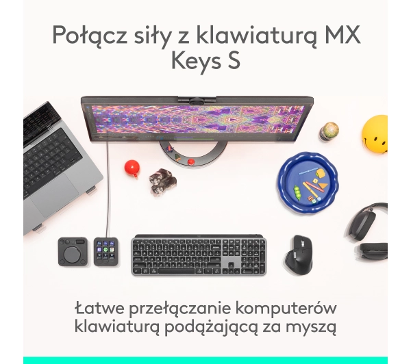 Logitech MX Master 4 Grafitowy - Kup na Raty - RRSO 0%