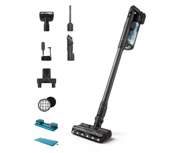 Odkurzacze pionowe - Philips 7000 Aqua XC7163/01 80min Funkcja mycia Wymienny akumulator Mini elektroszczotka