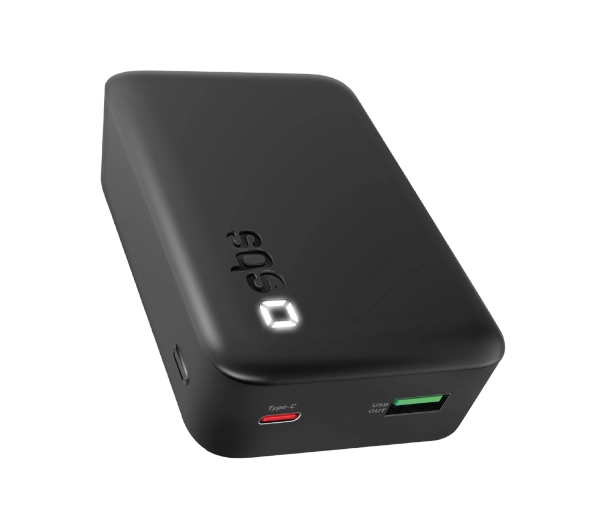 SBS TEBBCT20000PDLDK Compact 20000mAh PD 20W Czarny