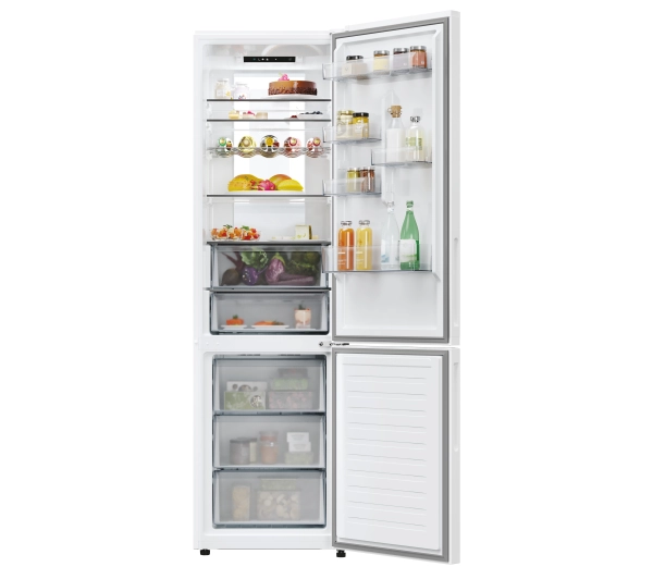 Candy ECN4CQTEW206 Fresco 500 No Frost 205cm Szuflada z kontrolą wilgotności Zdalne sterowanie Biały - Kup na Raty - RRSO 0%