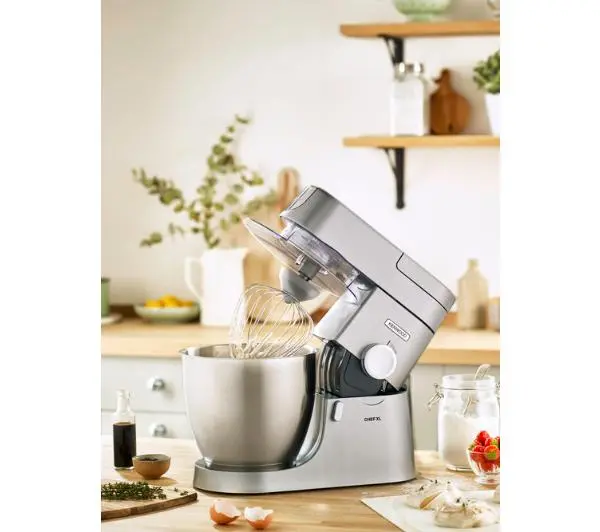 Kenwood Chef KVL4220S Z szatkownicą z 5 bębnami Maszynką z 3 sitami Blenderem kielichowym - ⚡ BESTSELLERY ⚡ - Kup na Raty - RRSO 0%