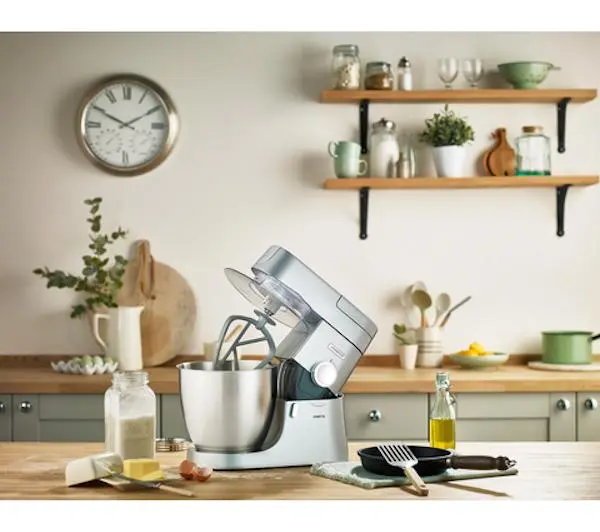 Kenwood Chef KVL4220S Z szatkownicą z 5 bębnami Maszynką z 3 sitami Blenderem kielichowym - ⚡ BESTSELLERY ⚡ - Kup na Raty - RRSO 0%