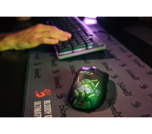 A4tech Bloody R73 Ultra Duo Cypher Ghost Czarny