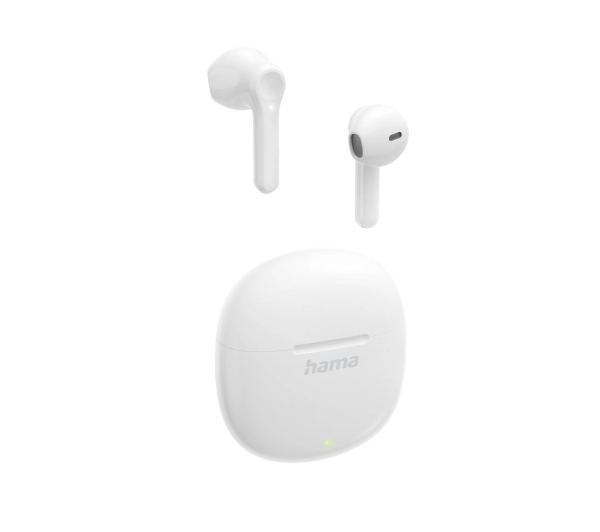 Hama Action One TWS Douszne Bluetooth 5.4 Biały