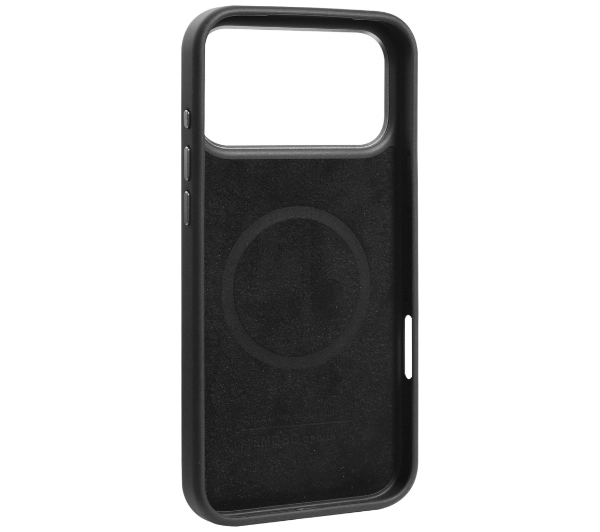 AUDI Genuine Leather MagSafe do iPhone 17 Pro Max Czarno-czerwony