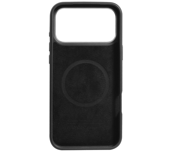 AUDI Genuine Leather MagSafe do iPhone 17 Pro Max Czarno-czerwony