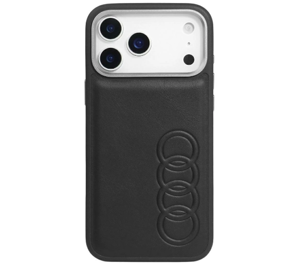 AUDI TT Synthetic Leather MagSafe do iPhone 17 Pro Czarny